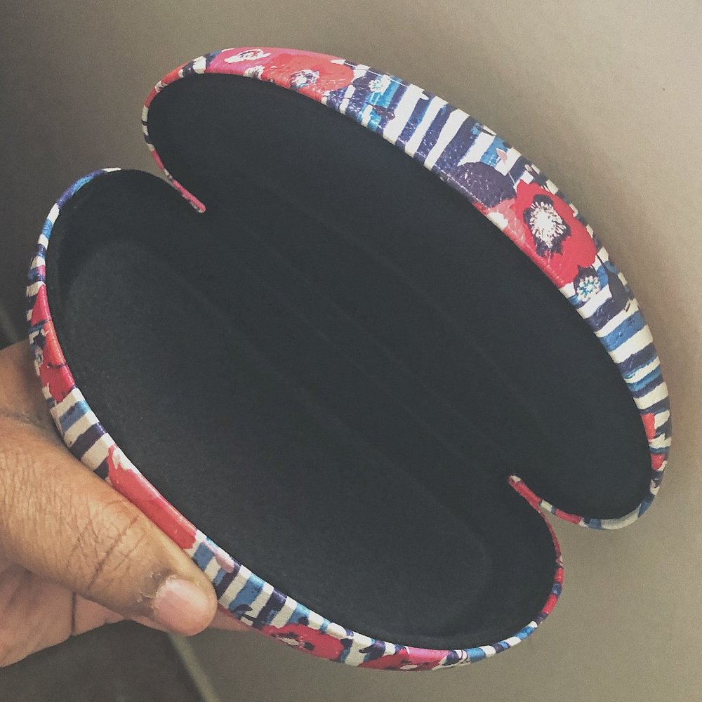 Floral Sunglasses Case